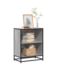 Bibliothèque sonoma gris 60x35x76 cm bois d'ingénierie | Mobilier & Déco