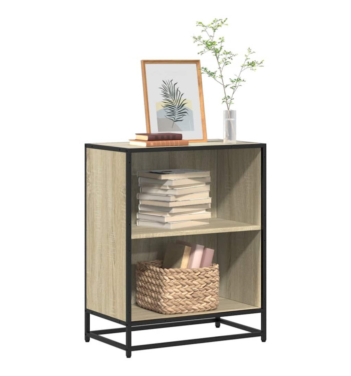 Bibliothèque chêne sonoma 60x35x76 cm bois d'ingénierie | Mobilier & Déco