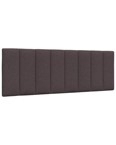 Coussin de tête de lit marron foncé 120 cm tissu | Mobilier & Déco