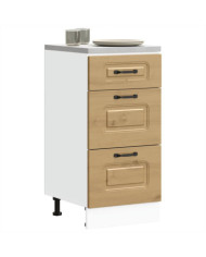 Armoire de cuisine Kalmar chêne artisanal bois d'ingénierie | Mobilier & Déco