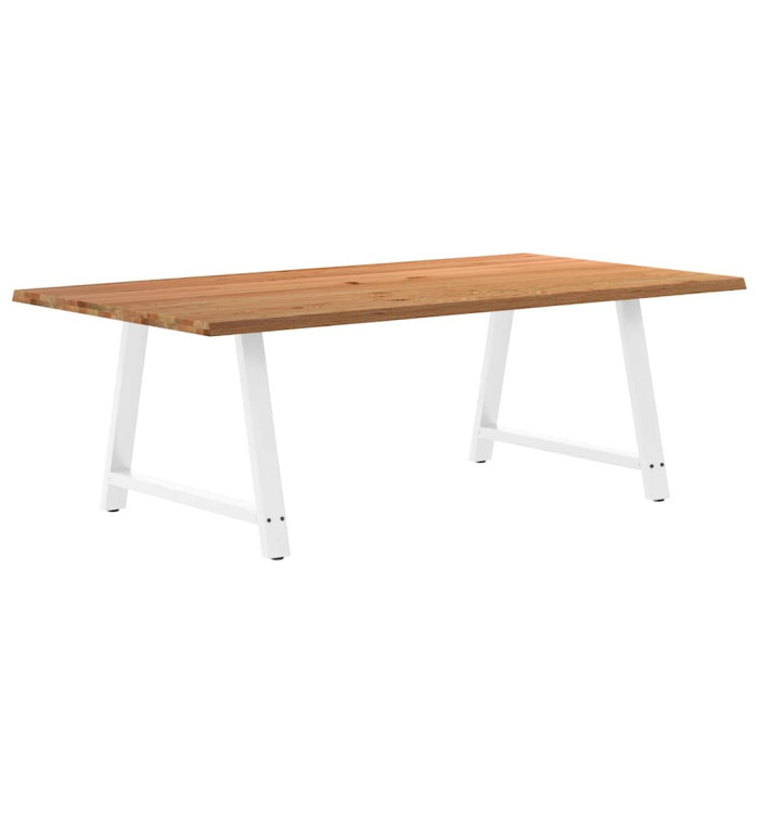 Table à manger et bord naturel bois massif chêne rectangulaire | Mobilier & Déco