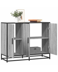 Buffet sonoma gris 94x35x76 cm bois d'ingénierie | Mobilier & Déco