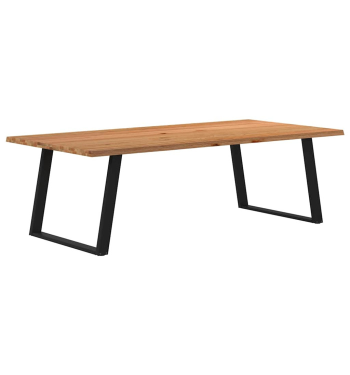 Table à manger et bord naturel bois massif chêne rectangulaire | Mobilier & Déco