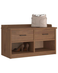 Banc de couloir SANDNES 87x40x50 cm bois de pin massif | Mobilier & Déco