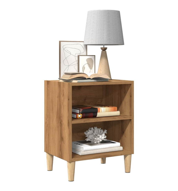 Tables de chevet 2 pcs chêne artisanal 40x30x50 cm | Mobilier & Déco