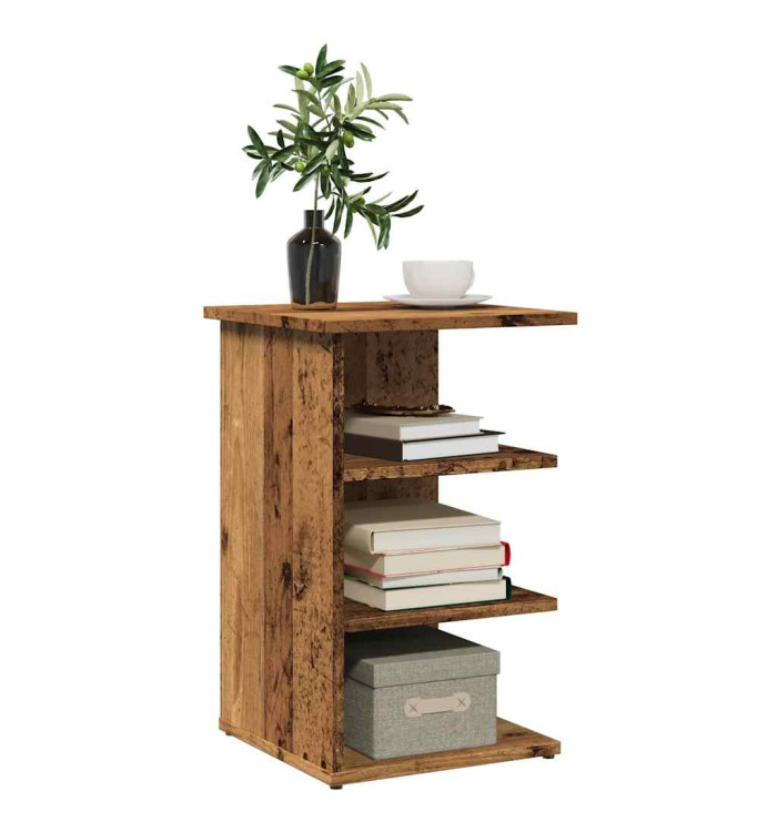 Buffet vieux bois 35x35x55 cm bois d'ingénierie | Mobilier & Déco
