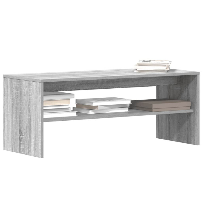 Meuble TV Sonoma gris 100x40x40 cm Bois d'ingénierie | Mobilier & Déco