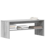 Meuble TV Sonoma gris 100x40x40 cm Bois d'ingénierie | Mobilier & Déco