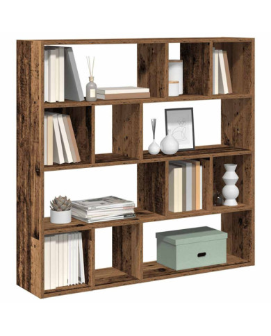 Bibliothèque/Séparateur de pièce vieux bois 105x24x102 cm | Mobilier & Déco