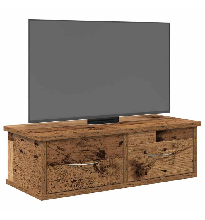 Armoire murale vieux bois 60x26x18,5 cm bois d'ingénierie | Mobilier & Déco