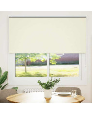 Store enrouleur occultant blanc cassé largeur du tissu 146,6 cm | Mobilier & Déco