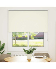Store enrouleur occultant blanc cassé largeur du tissu 136,6 cm | Mobilier & Déco
