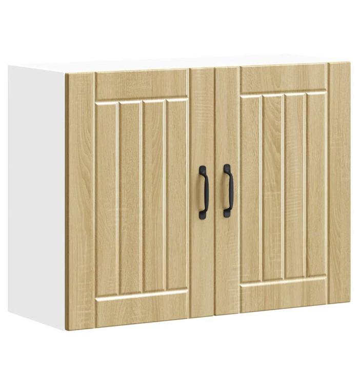 Armoire murale de cuisine Lucca chêne sonoma bois ingénierie | Mobilier & Déco