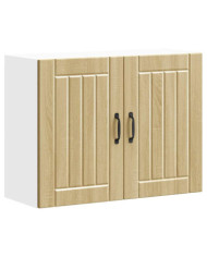 Armoire murale de cuisine Lucca chêne sonoma bois ingénierie | Mobilier & Déco