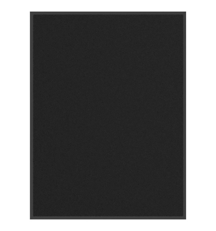 Paillasson noir 90x120 cm | Mobilier & Déco