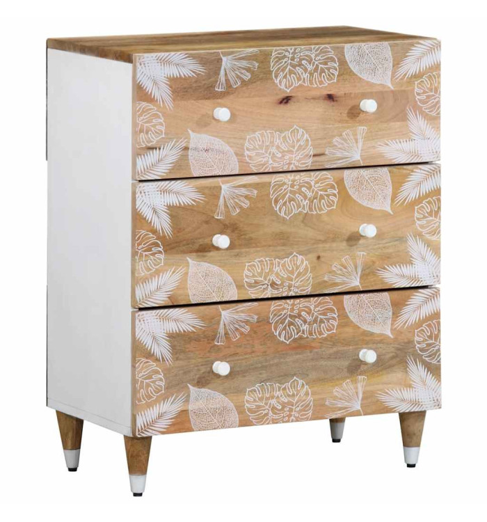Buffet 60x33,5x75 cm bois de manguier massif | Mobilier & Déco