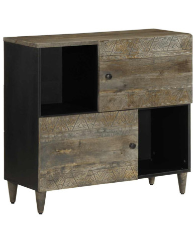 Buffet 80x33x75 cm bois massif de manguier | Mobilier & Déco