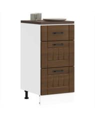 Armoire de cuisine Lucca chêne marron bois ingénierie | Mobilier & Déco