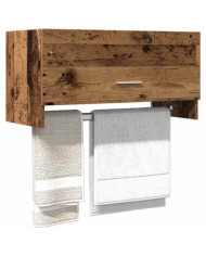 Garde-robe vieux bois 70x32,5x35 cm bois d'ingénierie | Mobilier & Déco