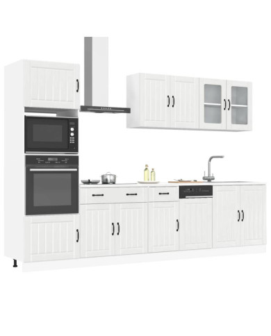 Ensemble d'armoires de cuisine 7 pcs Kalmar bois d'ingénierie | Mobilier & Déco