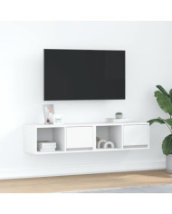 Meubles TV 2 pcs blanc 60x31x25,5 cm bois d'ingénierie | Mobilier & Déco