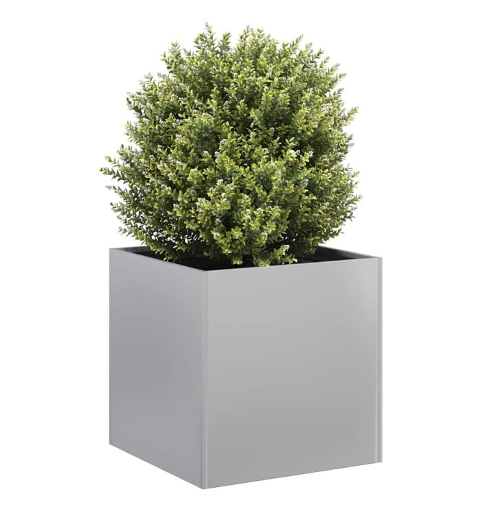 Jardinière 40x40x40 cm acier galvanisé | Mobilier & Déco