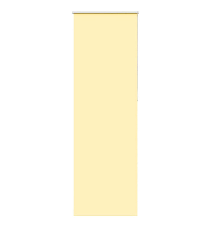 Store enrouleur occultant jaune largeur du tissu 70,7 cm | Mobilier & Déco