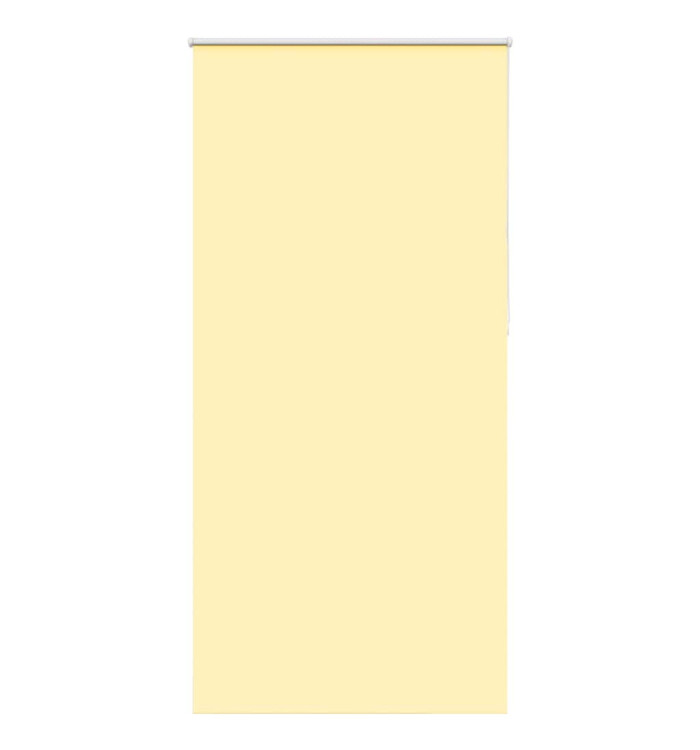 Store enrouleur occultant jaune largeur du tissu 100,7 cm | Mobilier & Déco