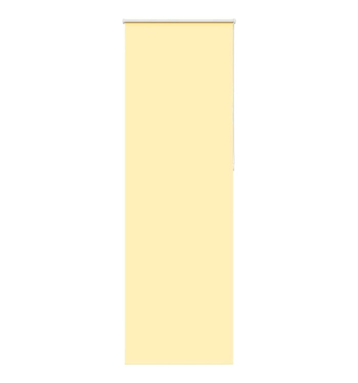Store enrouleur occultant jaune largeur du tissu 80,7 cm | Mobilier & Déco