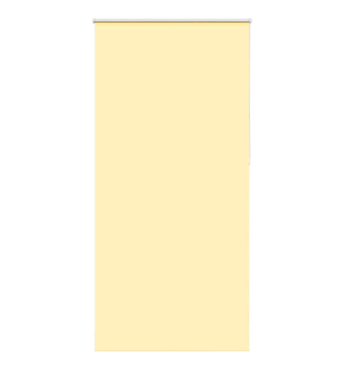 Store enrouleur occultant jaune largeur du tissu 85,7 cm | Mobilier & Déco