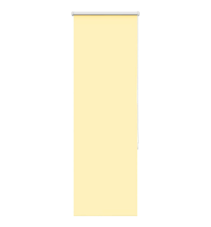 Store enrouleur occultant jaune largeur du tissu 35,7 cm | Mobilier & Déco