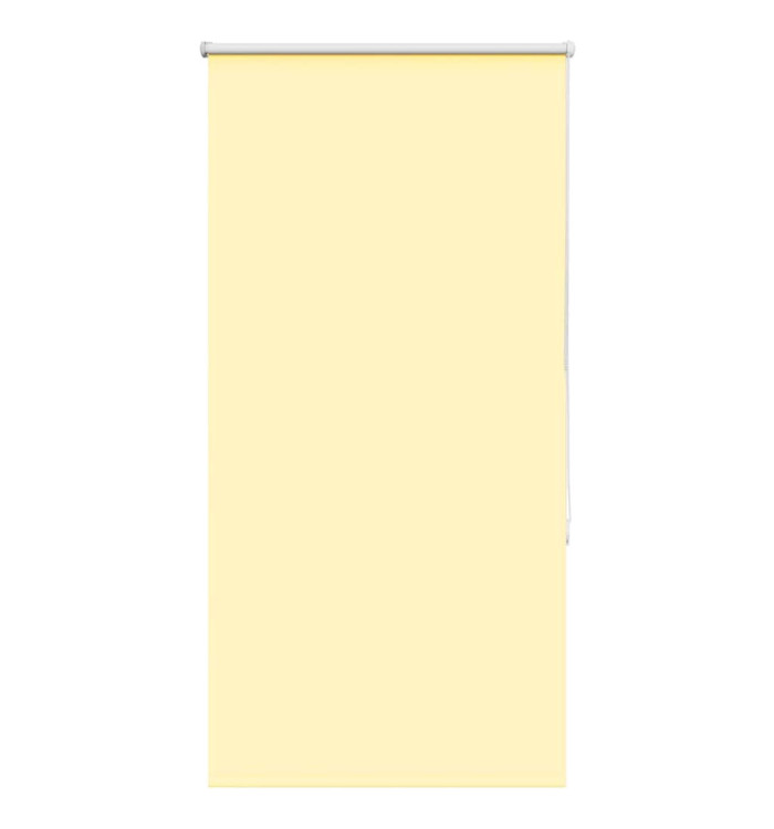 Store enrouleur occultant jaune largeur du tissu 60,7 cm | Mobilier & Déco
