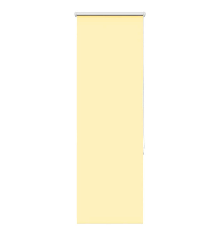 Store enrouleur occultant jaune largeur du tissu 55,7 cm | Mobilier & Déco