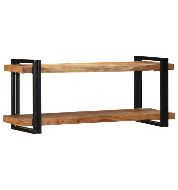 Étagère murale 110x33x45 cm bois massif d'acacia | Mobilier & Déco