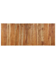 Tête de lit 200 cm bois massif d'acacia | Mobilier & Déco