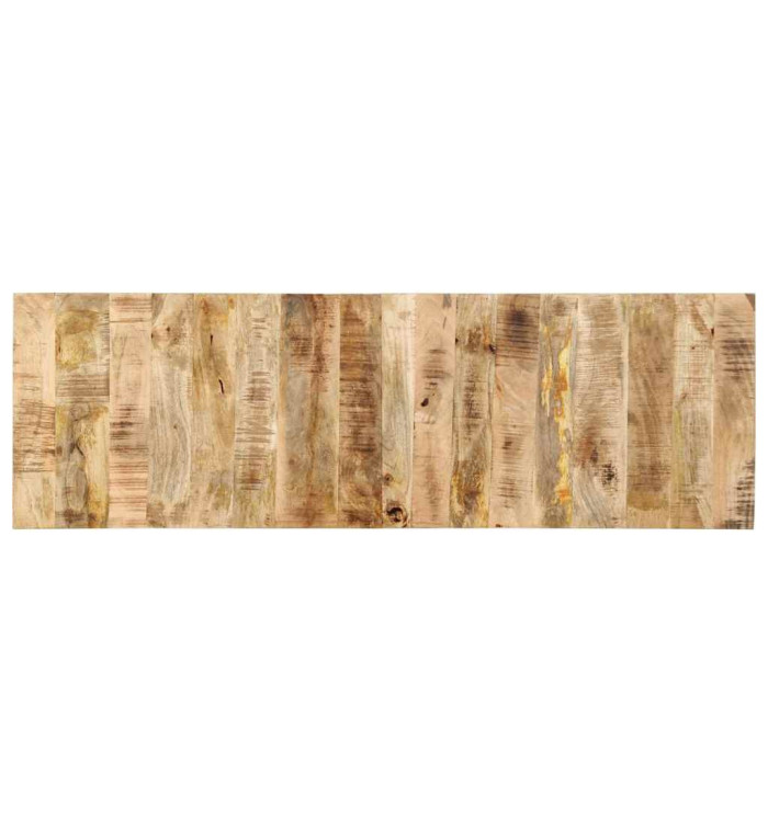 Tête de lit 160 cm bois de manguier brut massif | Mobilier & Déco
