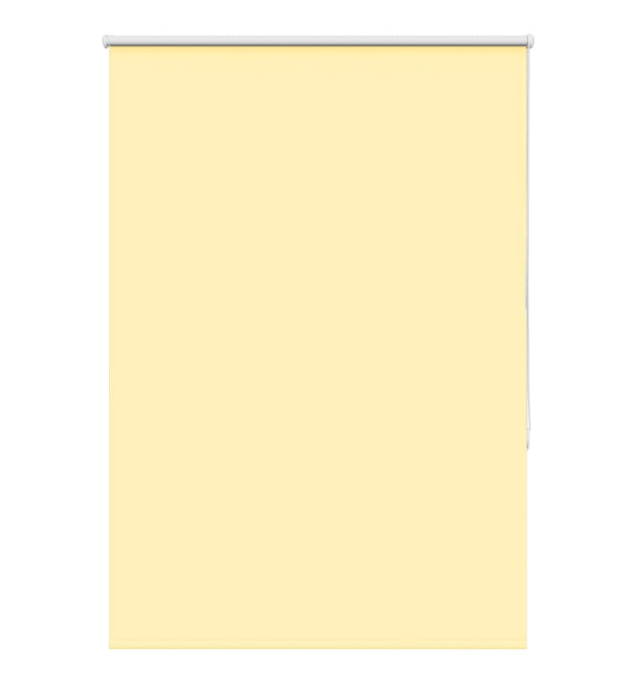 Store enrouleur occultant jaune largeur du tissu 90,7 cm | Mobilier & Déco