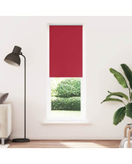 Store enrouleur occultant rouge largeur du tissu 65,7 cm | Mobilier & Déco