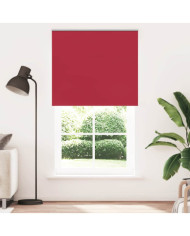 Store enrouleur occultant rouge largeur du tissu 136,6 cm | Mobilier & Déco