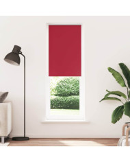 Store enrouleur occultant rouge largeur du tissu 80,7 cm | Mobilier & Déco