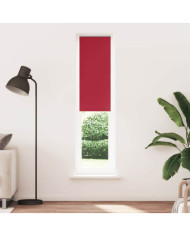 Store enrouleur occultant rouge largeur du tissu 35,7 cm | Mobilier & Déco