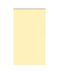 Store enrouleur occultant jaune largeur du tissu 136,6 cm | Mobilier & Déco