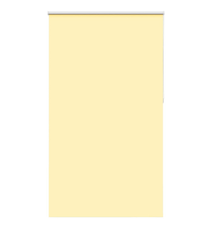 Store enrouleur occultant jaune largeur du tissu 121,6 cm | Mobilier & Déco