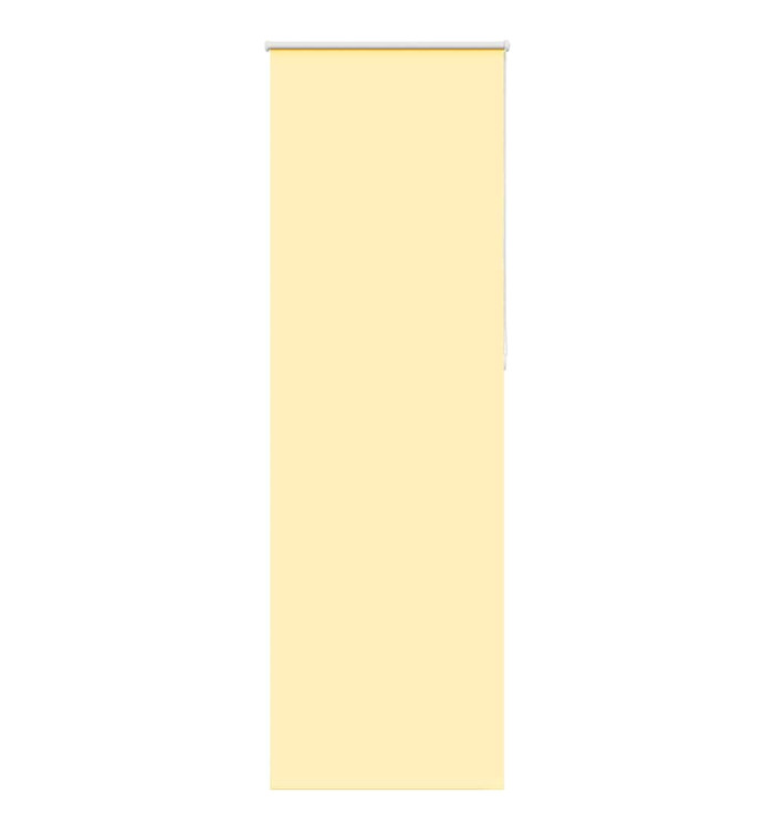 Store enrouleur occultant jaune largeur du tissu 60,7 cm | Mobilier & Déco