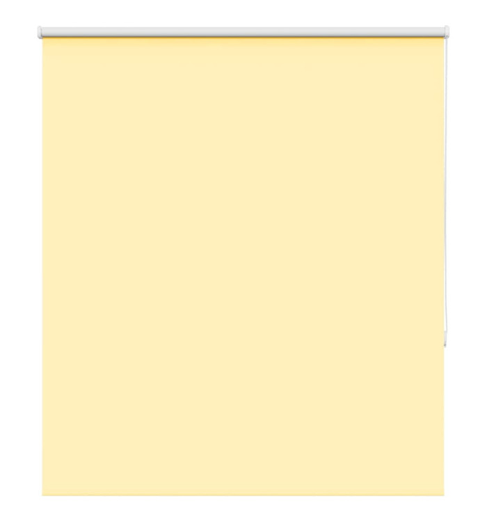 Store enrouleur occultant jaune largeur du tissu 126,6 cm | Mobilier & Déco