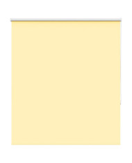 Store enrouleur occultant jaune largeur du tissu 126,6 cm | Mobilier & Déco