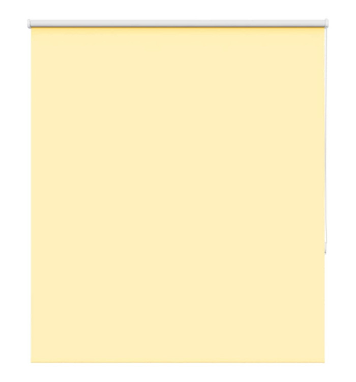 Store enrouleur occultant jaune largeur du tissu 131,6 cm | Mobilier & Déco