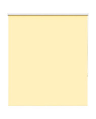 Store enrouleur occultant jaune largeur du tissu 131,6 cm | Mobilier & Déco
