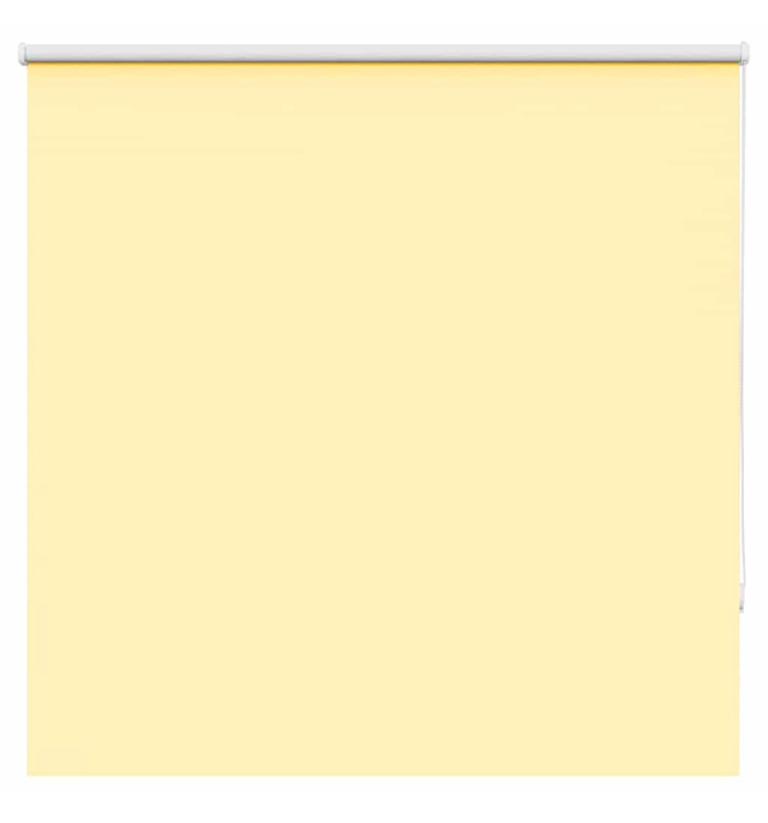 Store enrouleur occultant jaune largeur du tissu 126,6 cm | Mobilier & Déco
