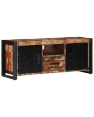 Meuble TV 100x30x40 cm Bois de récupération solide | Mobilier & Déco